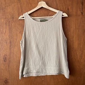 HONEST COTTON crop tank one size